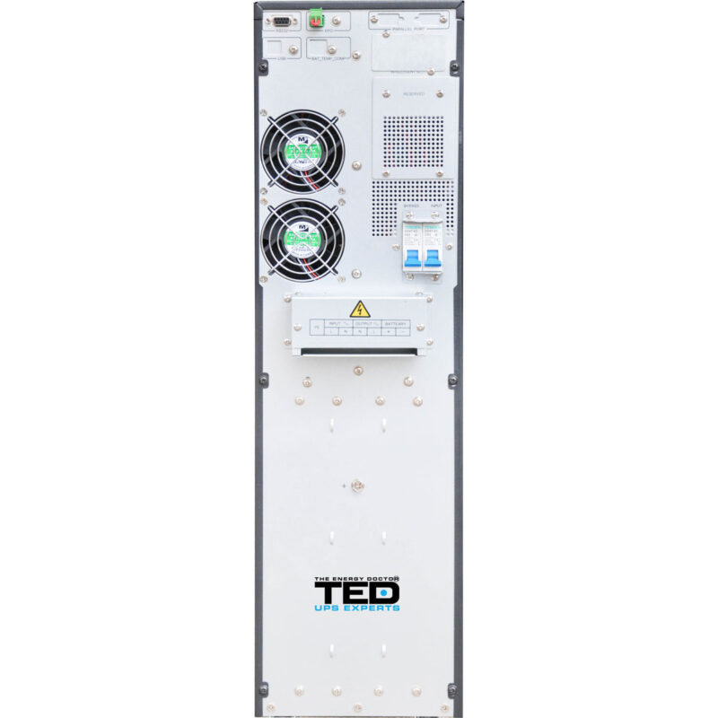 6kVA 6kW UPS Online - LCD Display - Terminal Block - TED Electric - Image 2